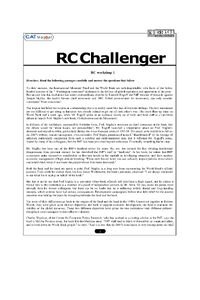 Complete RC Workbook